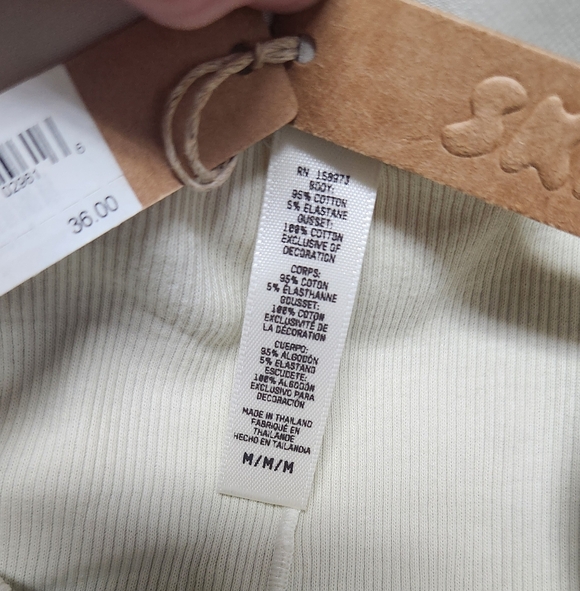 Skims Boyfriend Boxers Ribbed - Medium - Picture 3 of 4